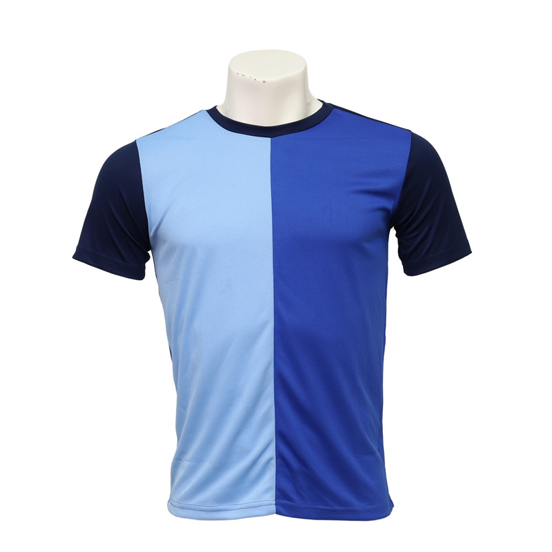 Men's Crew Neck Short-sleeved Cut and Sewn Soccer Team Jersey