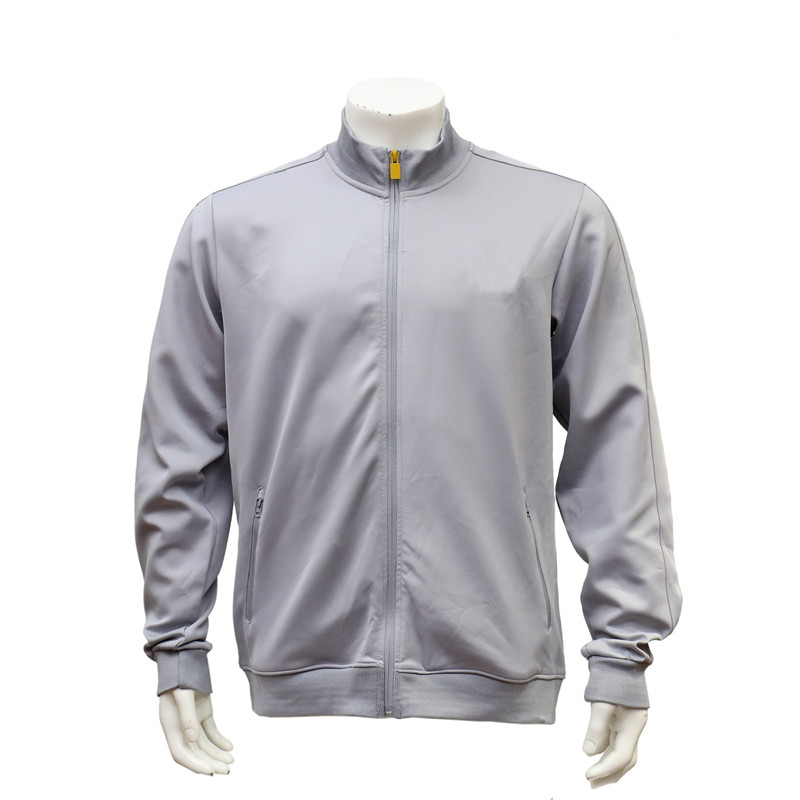 Men's Long-sleeved Stand-collar Zip-up Fast Dry Cricket Jacket