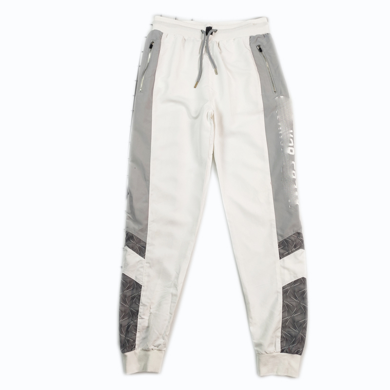 Woven Polyester Jogging Long Pants with Pockets