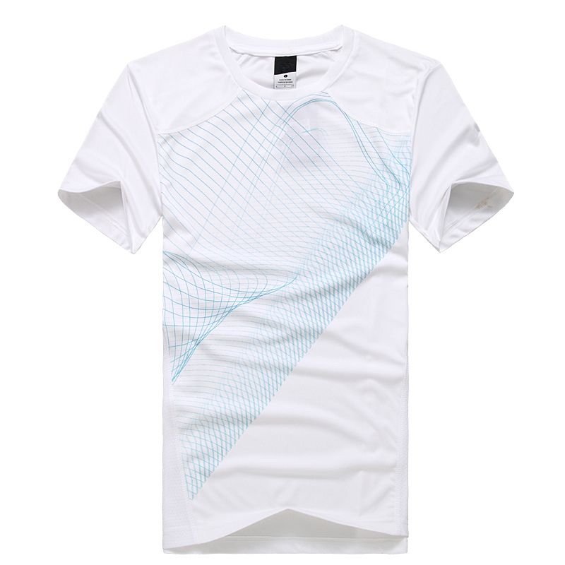 Men's Round-neck Short-sleeved Silk Printed Soccer Jersey