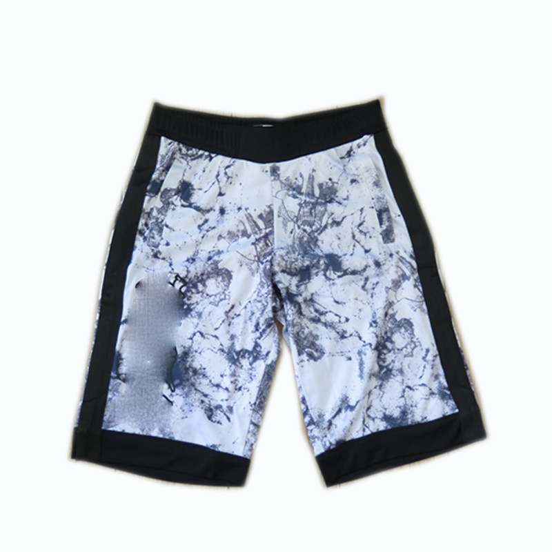 Men's 100% Polyester Sublimation Printed Basketball Shorts